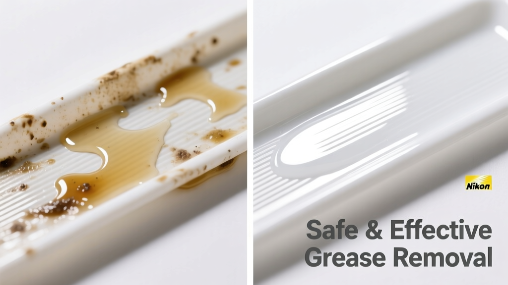 How to Remove Grease from Plastic Safely and Effectively
