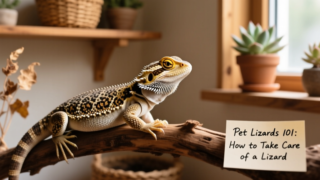 Pet Lizards 101: How To Take Care of a Lizard