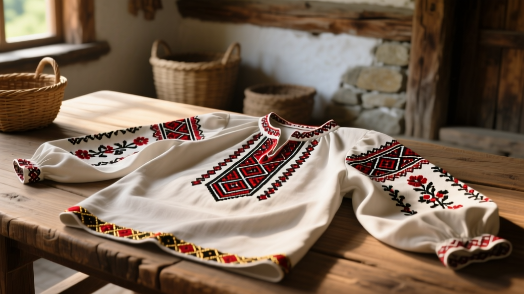 Authentic Slavic & Balkan Embroidered Shirts: 2026