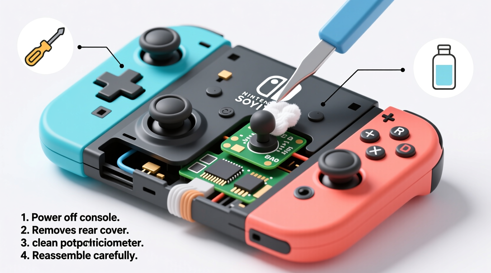 how to fix joy con drift temporarily without buying new controllers