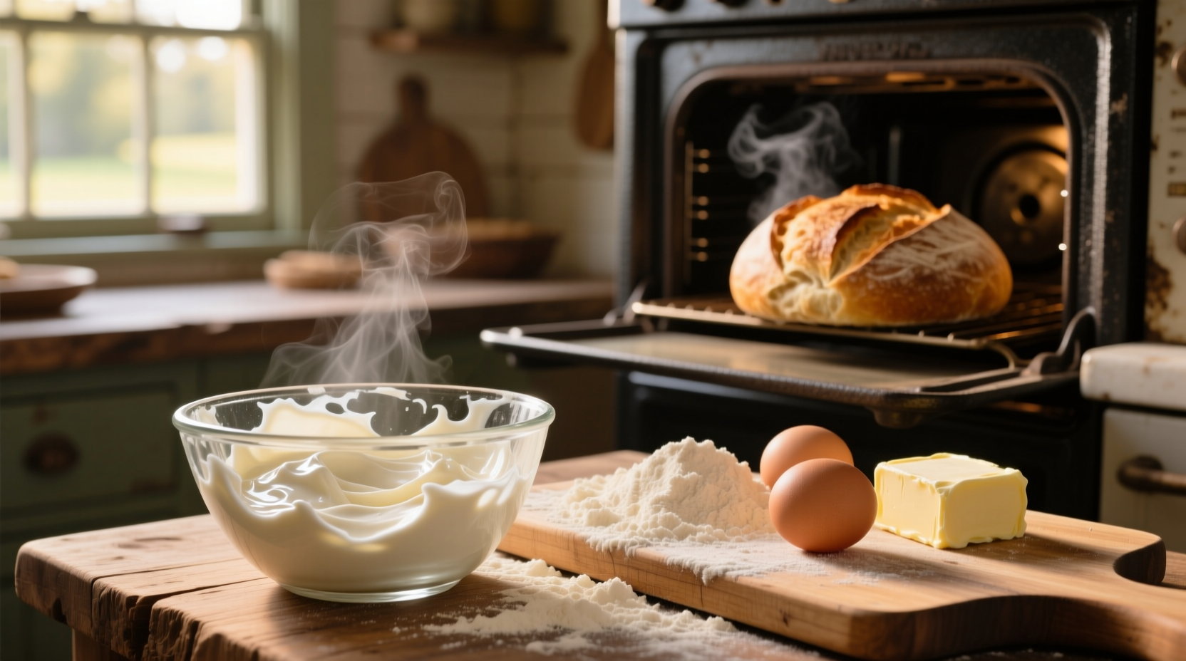 use leftover sour cream for better baked goods
