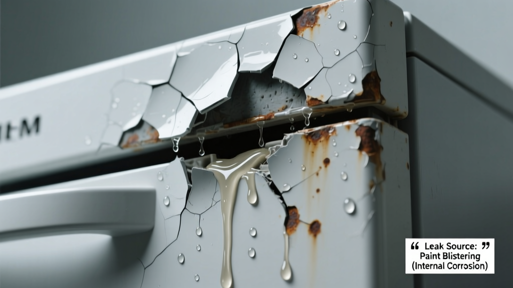 Paint Blistering + Leaking Water: Quick Diagnosis