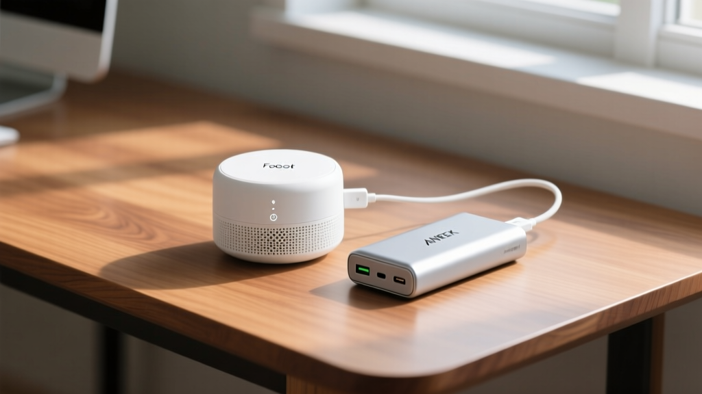 Foobot Home Sensor Power Guide: Battery Backup & USB Setup