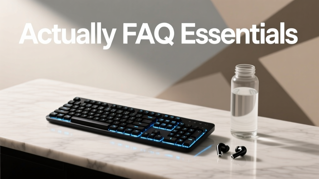Actually FAQ Essentials: What Top SaaS and E-Commerce Teams *Really* Need to Know (Not Just What Looks Good)