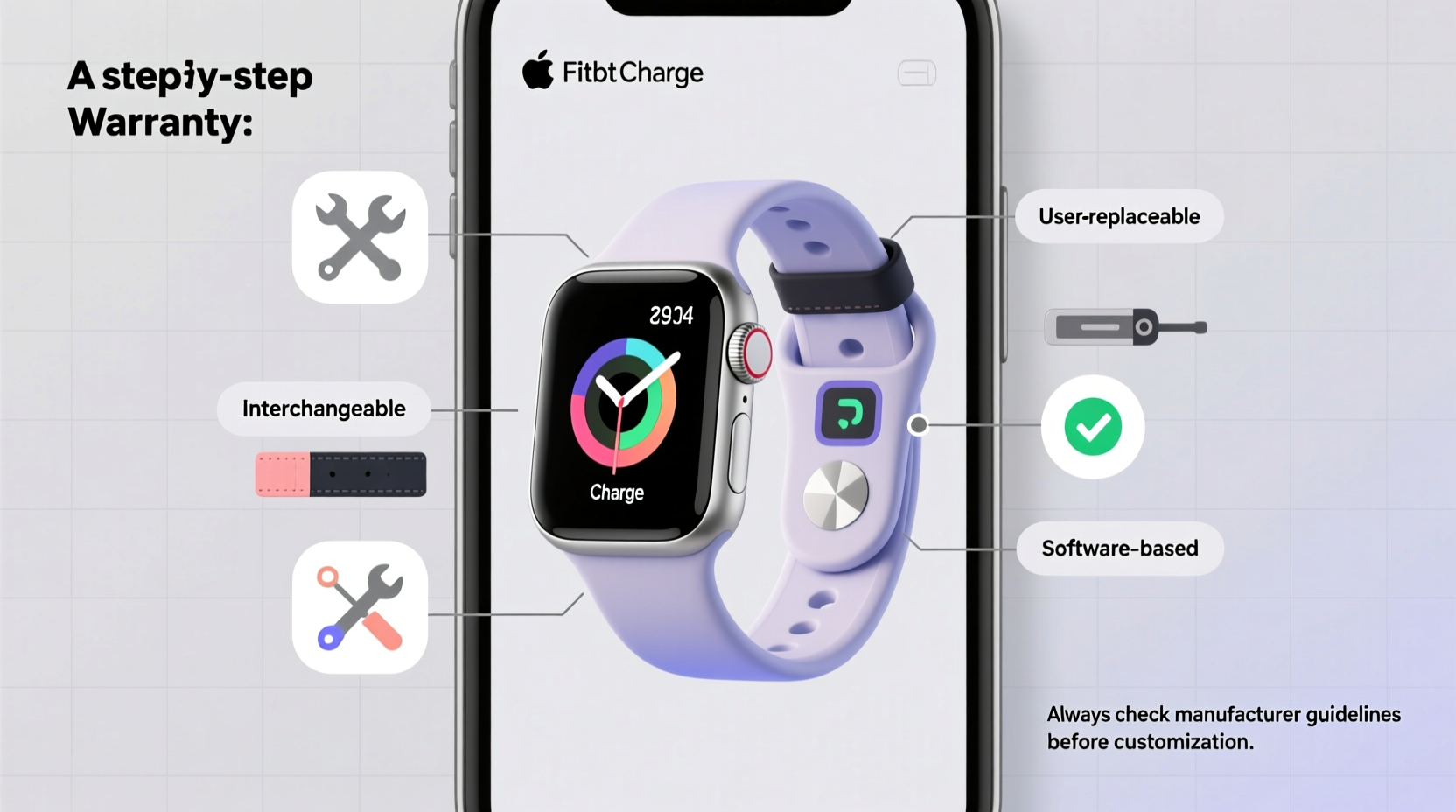 how to personalize a fitness tracker without voiding the warranty