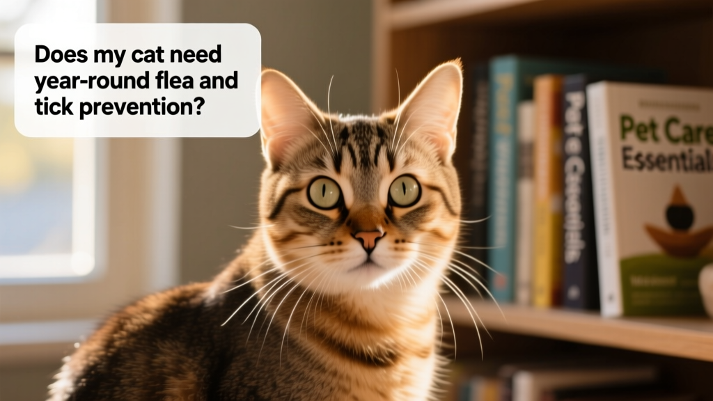 Does My Cat Need Year-Round Flea and Tick Prevention?