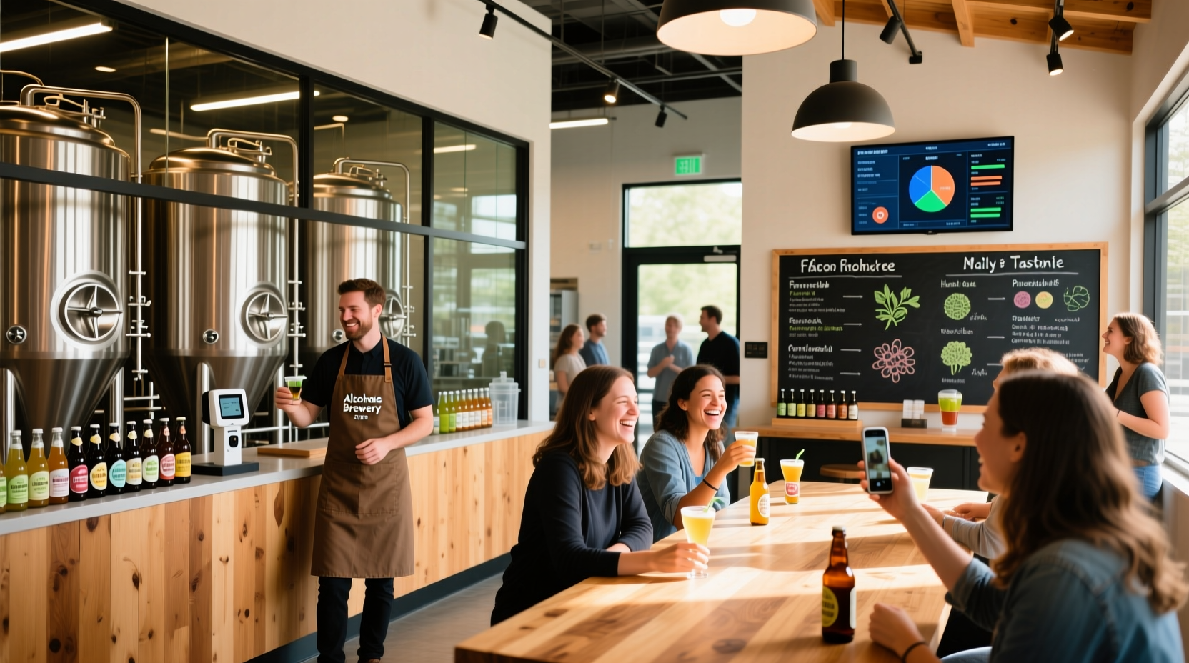 alcohol free brewery tours what do you actually do all day
