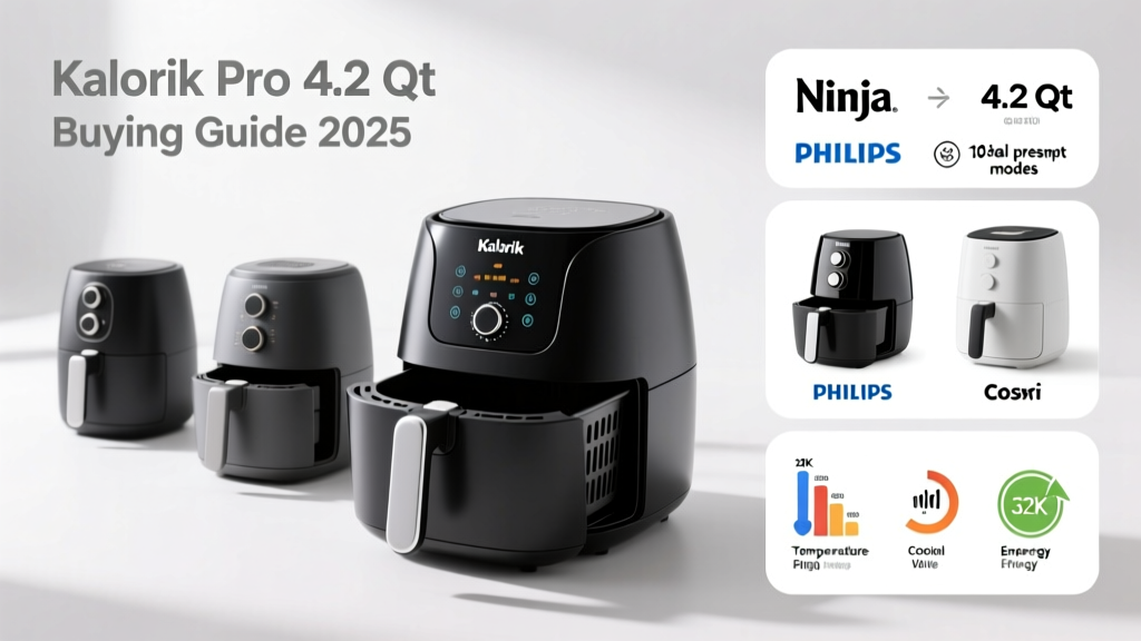 Kalorik Pro 4.2 Qt Air Fryer Review & Guide