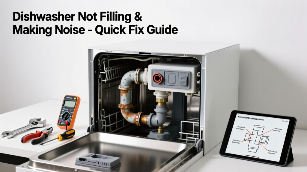 Dishwasher Not Filling & Making Noise: Quick Fix Guide