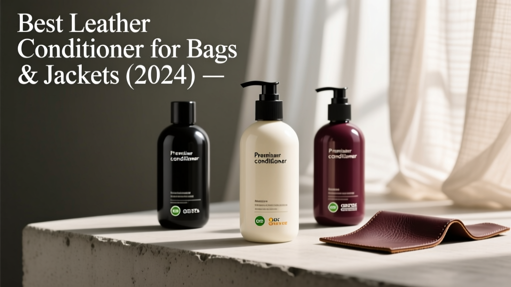 Best Leather Conditioner for Bags & Jackets (2024)