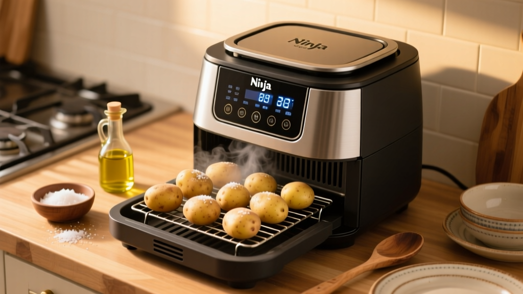 How to Bake Potatoes in a Ninja Foodi (Step-by-Step)