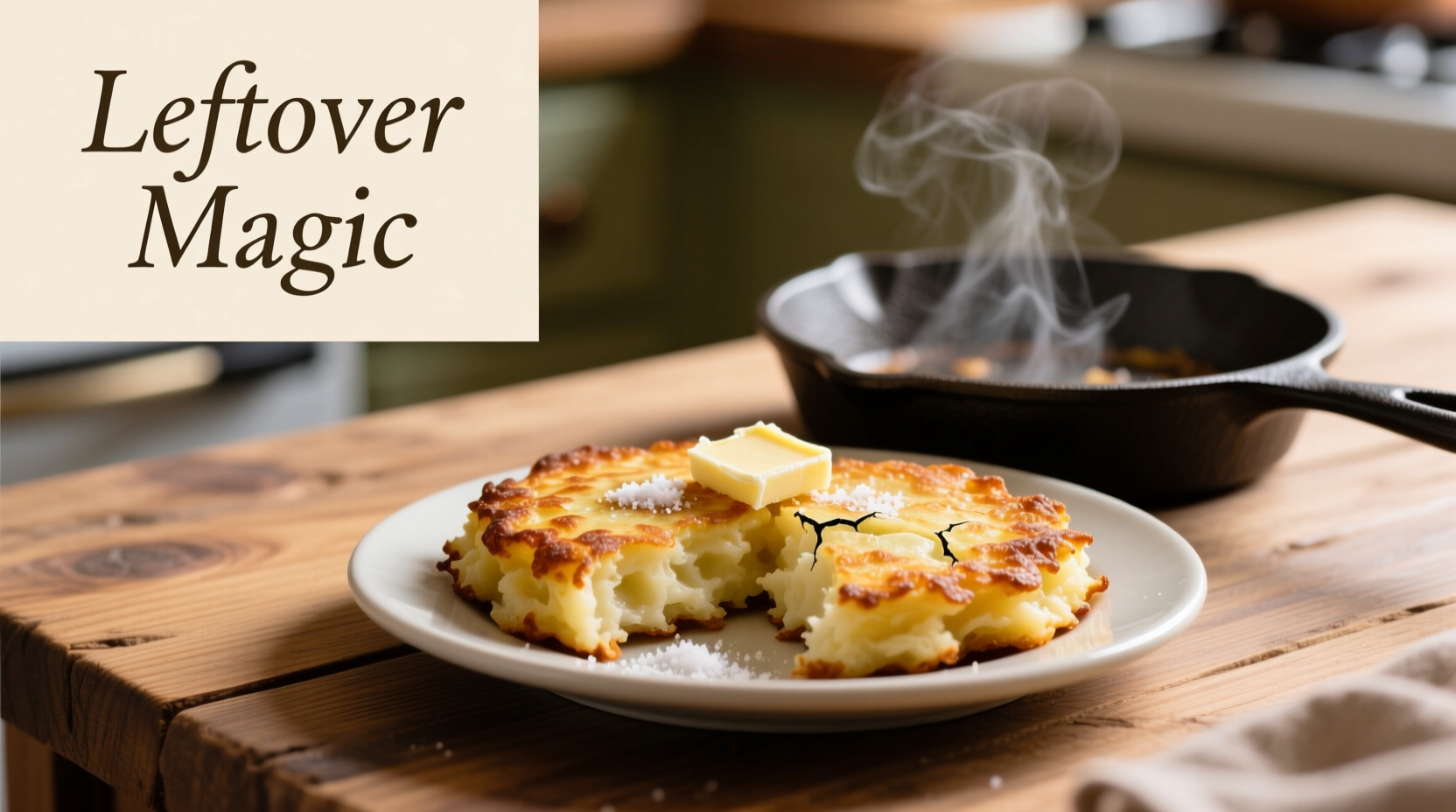 Make Perfect Potato Cakes from Leftover Mashed Potatoes