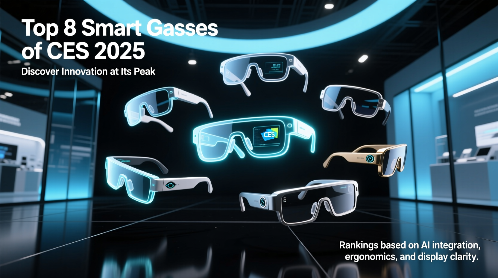 Discover the Leading Smart Glasses of CES 2025: Our Top 8 Picks