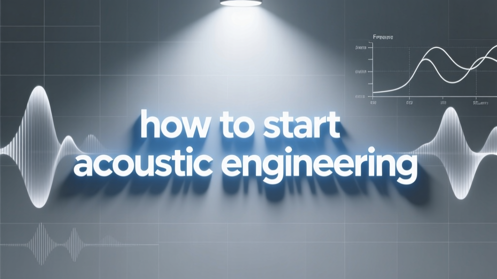 How To Start Acoustic Engineering: A Practical, Step-by-Step Path for Musicians and Producers