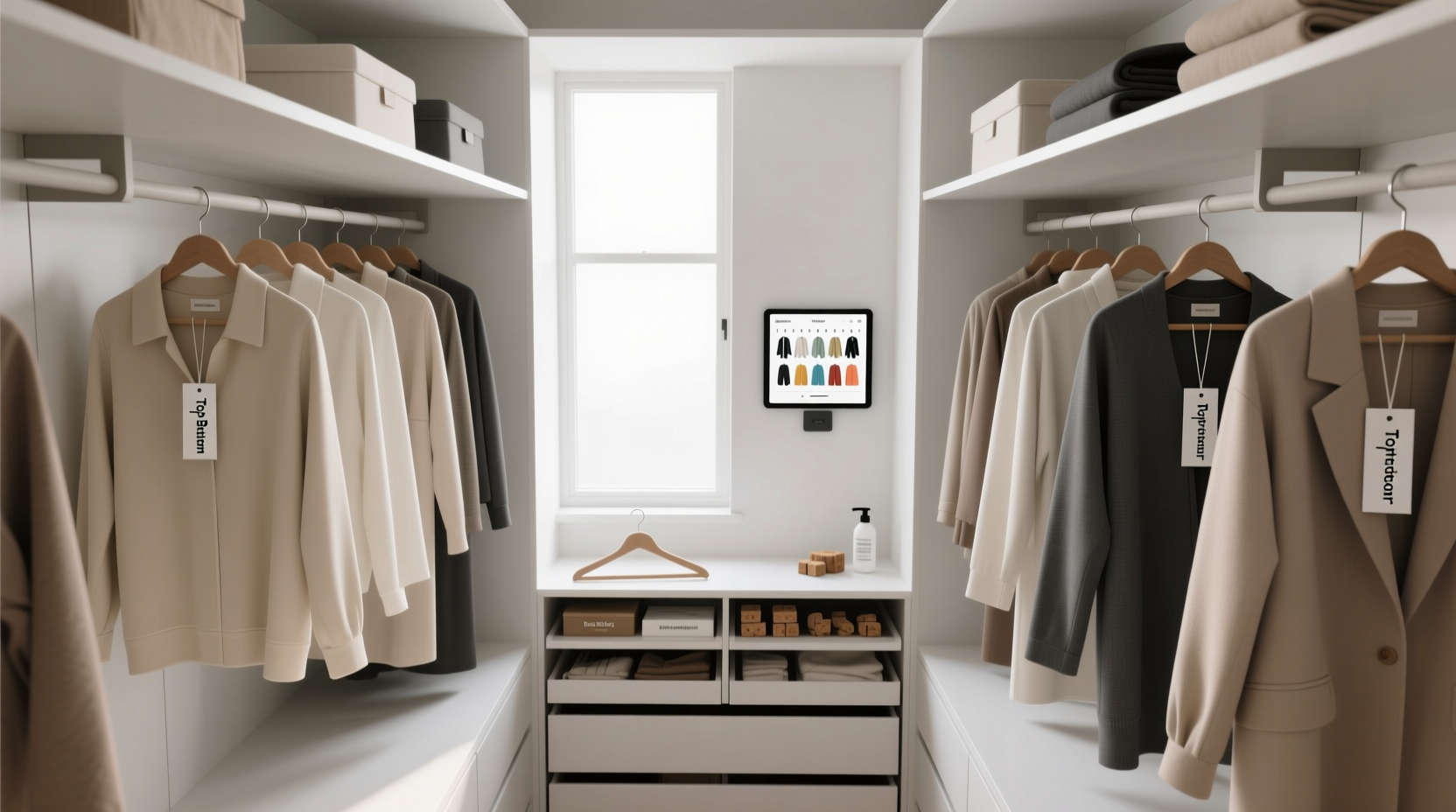 minimalist closet organization tips