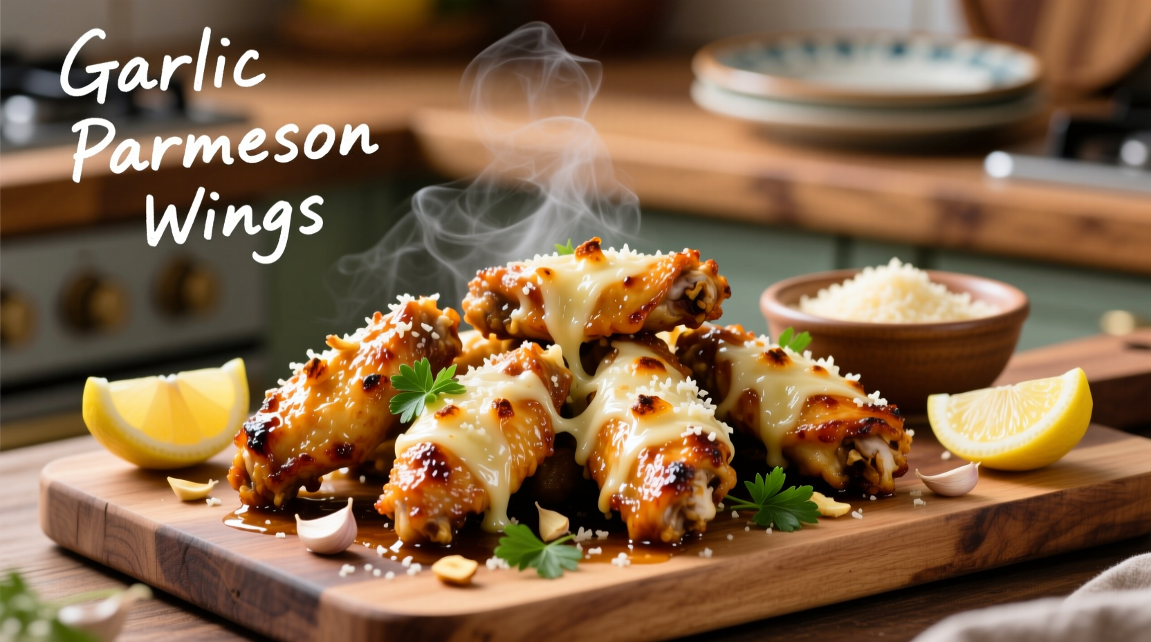 Perfect Garlic Parmesan Chicken Wings: Crispy Oven Recipe