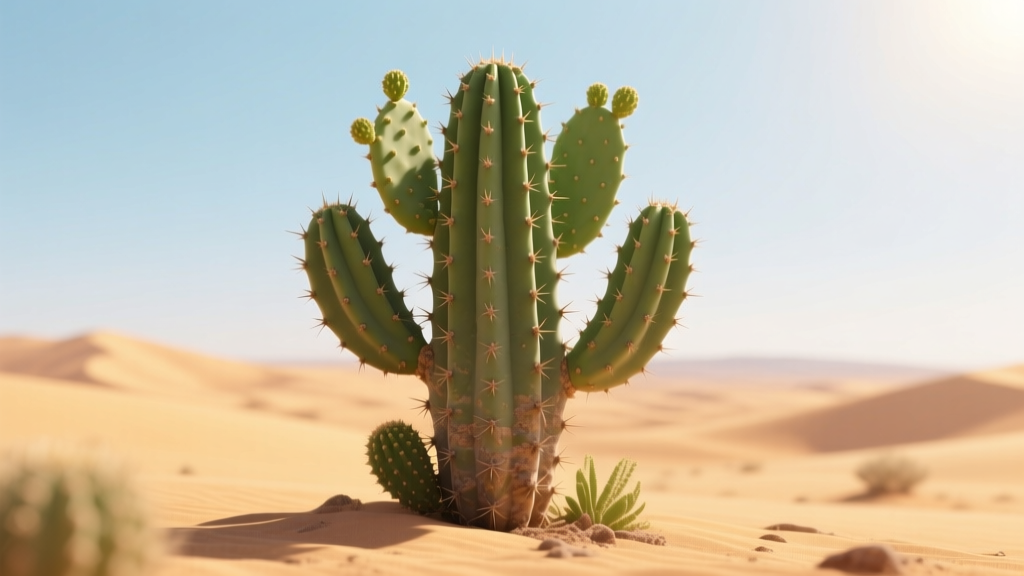 Cactus Species Native to North Africa and the Middle East: A Complete Field Guide