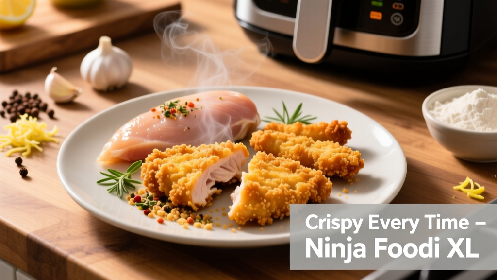 Crispy Chicken Tenders in Ninja Foodi XL (Guaranteed!)