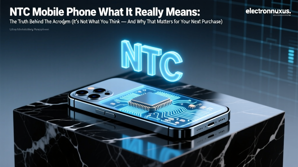 NTC Mobile Phone What It Really Means: The Truth Behind the Acronym (It’s Not What You Think — And Why That Matters for Your Next Purchase)