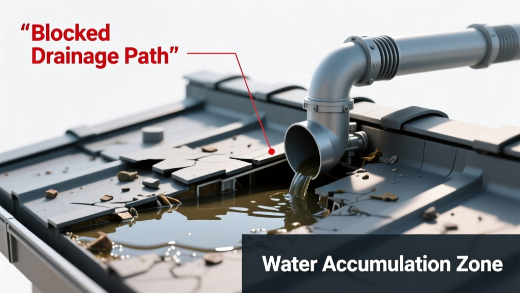 Roof Ponding Water Not Working at All: Quick Diagnosis
