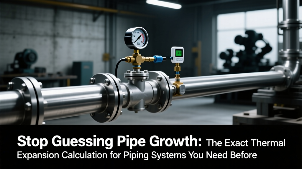 Pipe Thermal Expansion Calculator: ASME B31.3 Compliant