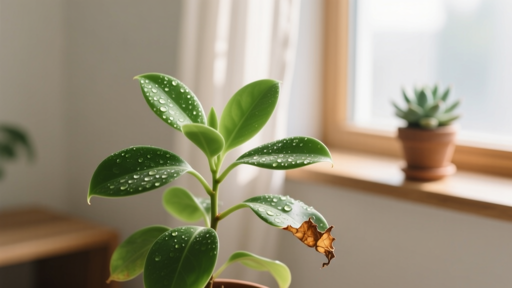 Why Flowering Indoor Plants Have Brown, Crispy Leaves