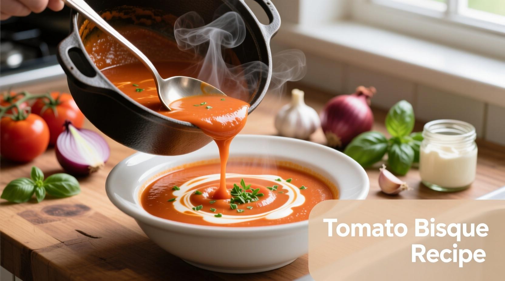 How to Make Perfect Tomato Bisque: Step-by-Step Recipe