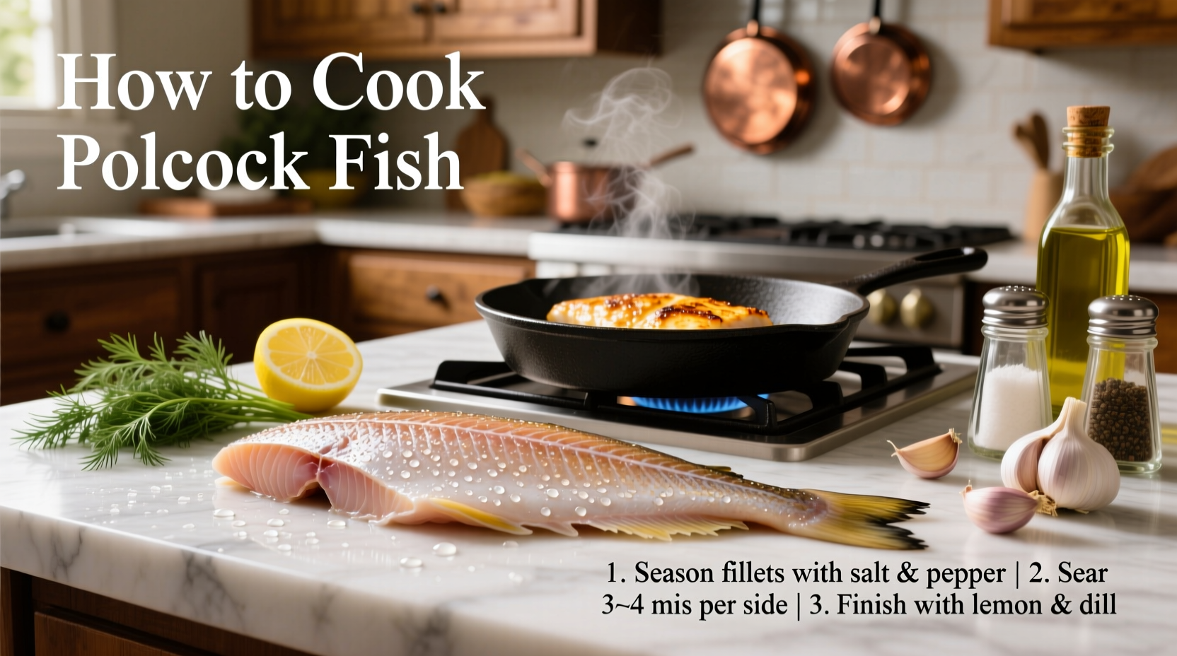 how to cook pollock fish