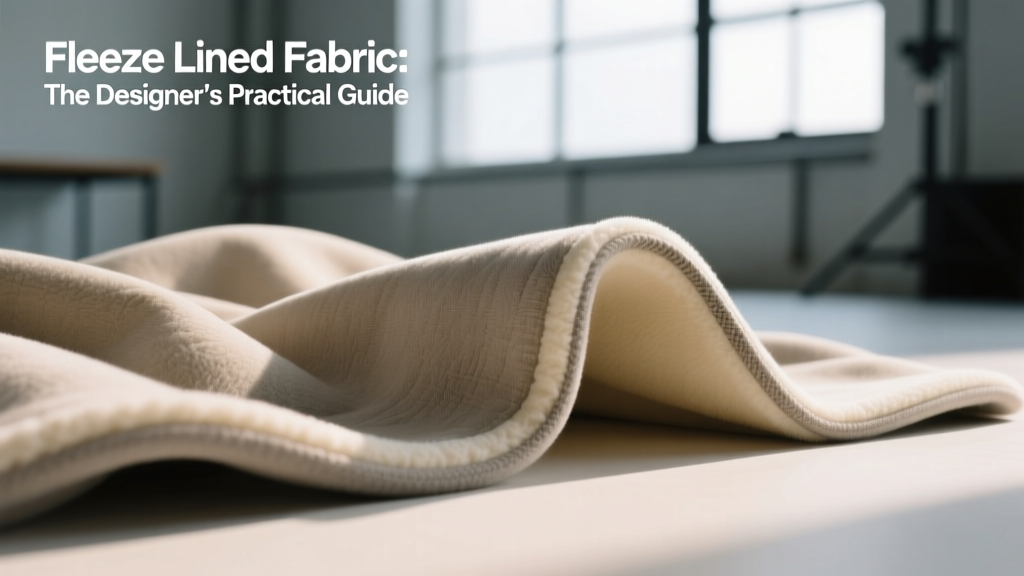Fleece Lined Fabric: The Designer’s Practical Guide