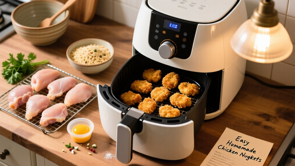 Easy Homemade Chicken Nuggets in Air Fryer