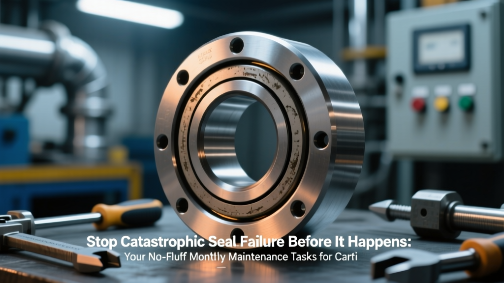 Cartridge Seal Monthly Maintenance Checklist