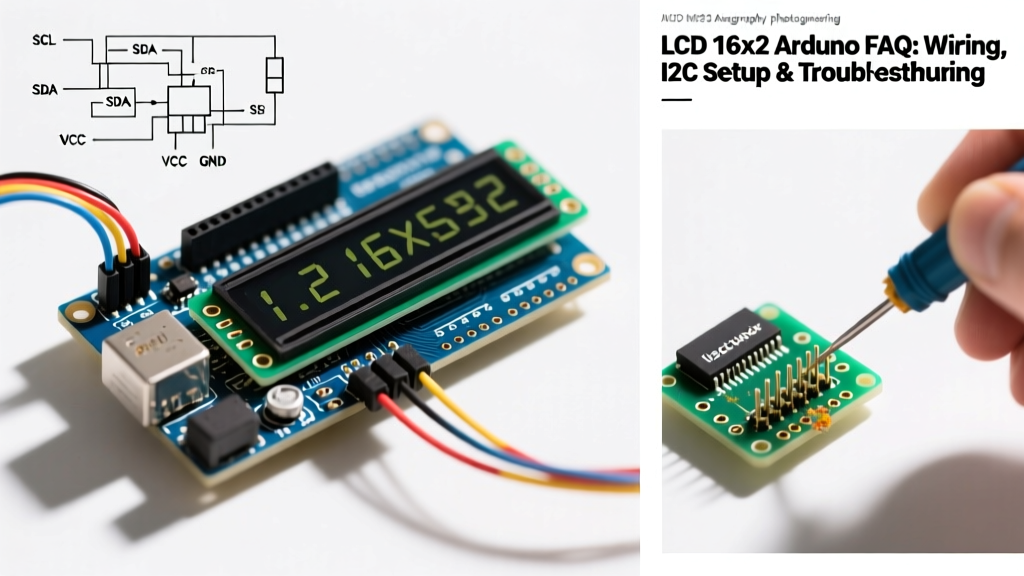 LCD 16x2 Arduino FAQ: Wiring, I2C Setup & Troubleshooting