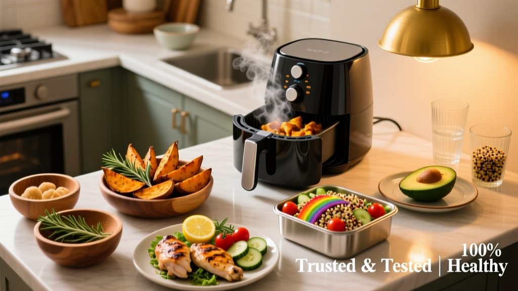 Healthy Air Fryer Meal Prep Ideas (Tested & Trusted)
