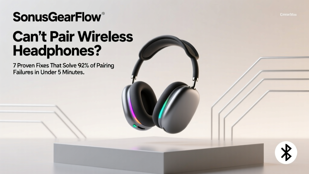 Can’t Pair Wireless Headphones? 7 Fixes (2026)