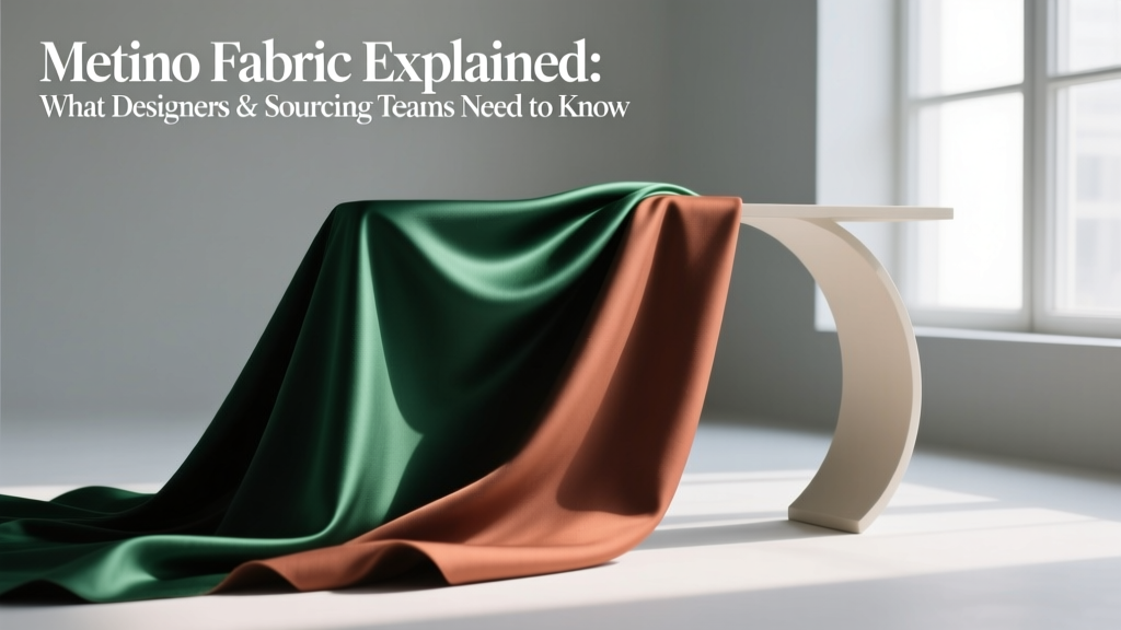 Metino Fabric Explained: What Designers & Sourcing Teams Need to Know