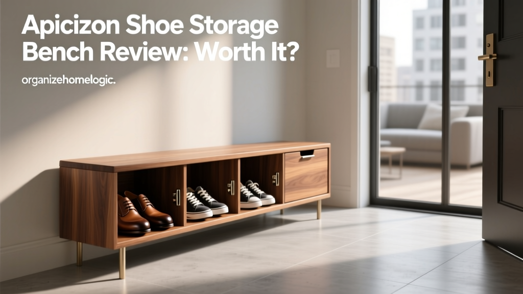 Apicizon Shoe Storage Bench Review: Worth It?