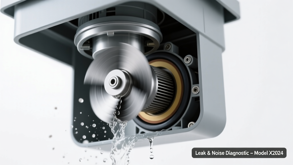 Garbage Disposal Leaking & Making Grinding Noise