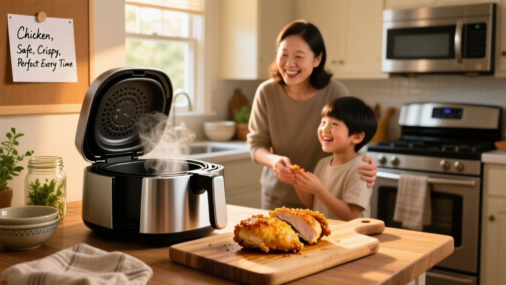 Air Fryer Chicken Times: Safe, Crispy & Perfect