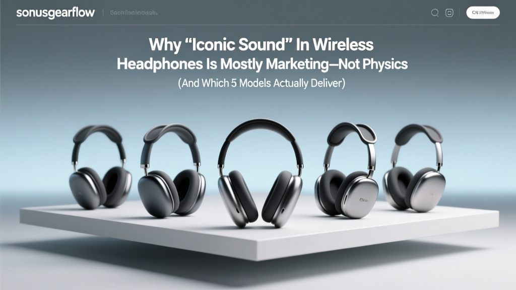 Iconic Sound in Wireless Headphones: Truth vs. Hype