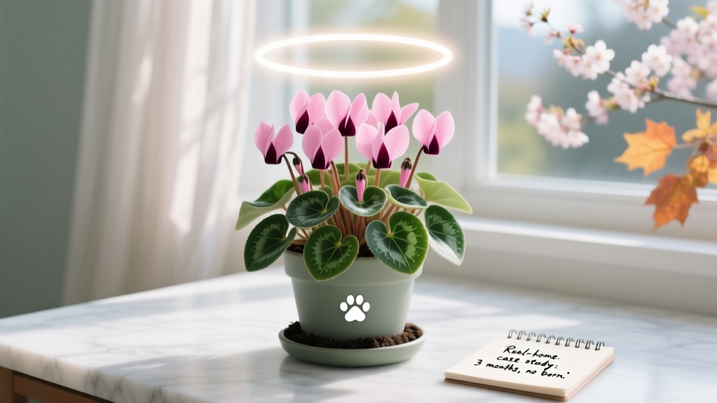Cyclamen Light Requirements: Bright Indirect Only