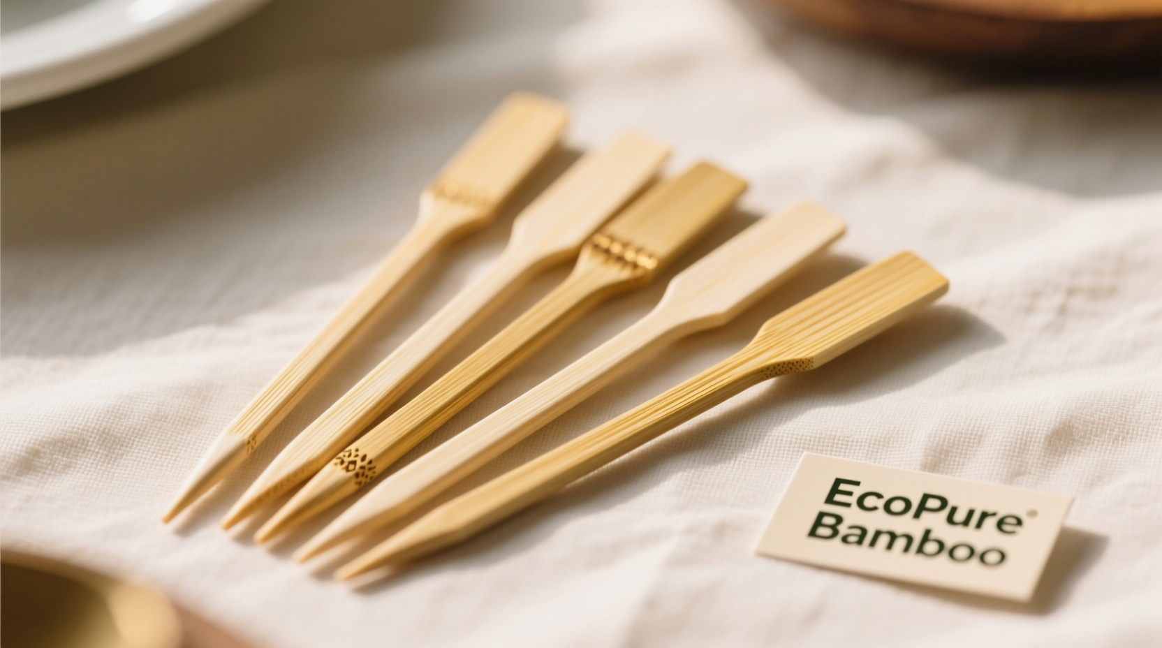 bamboo cocktail picks eco-friendly and durable for parties