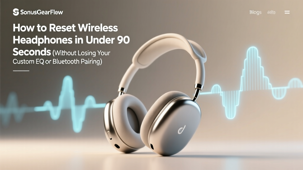Reset Wireless Headphones: Keep EQ & Pairings (2026)