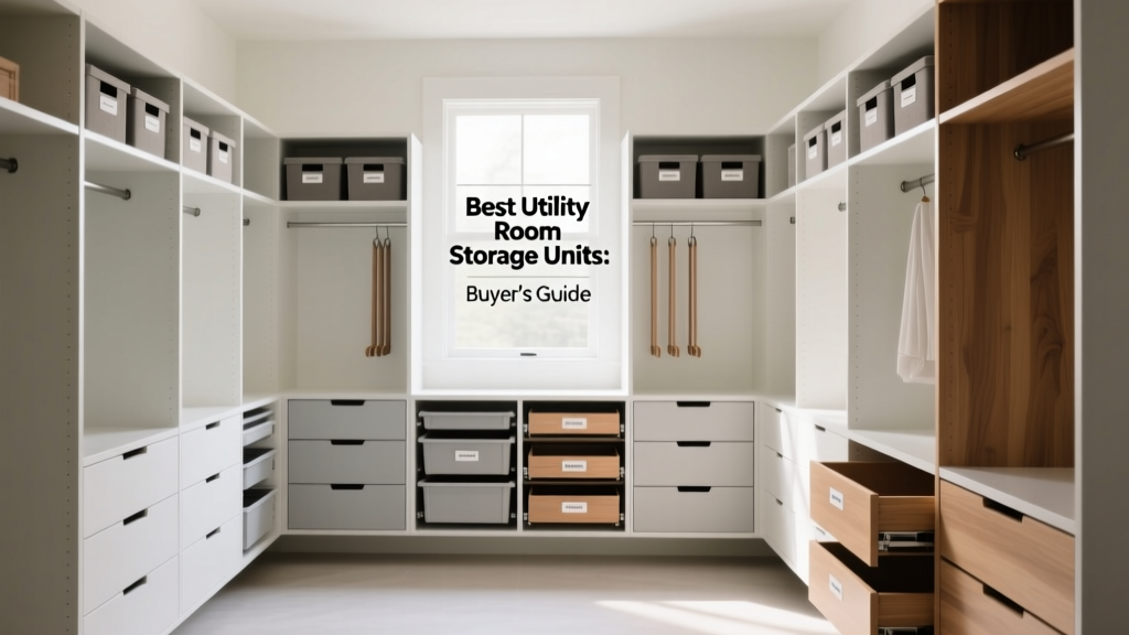 Best Utility Room Storage Units: Buyer's Guide