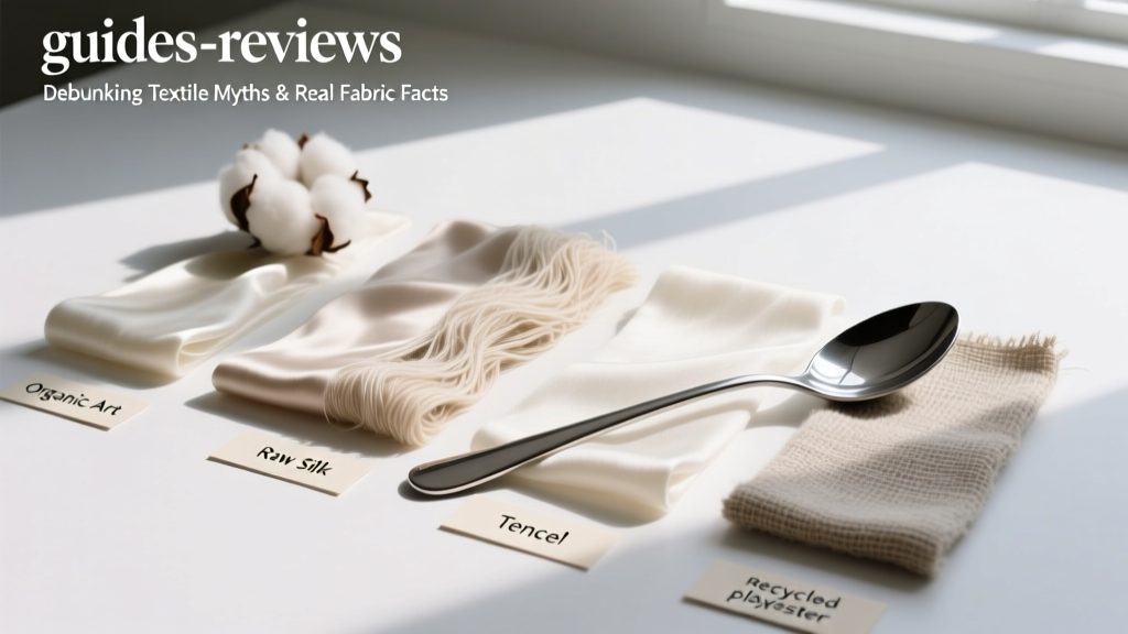 Spoon Art: Debunking Textile Myths & Real Fabric Facts