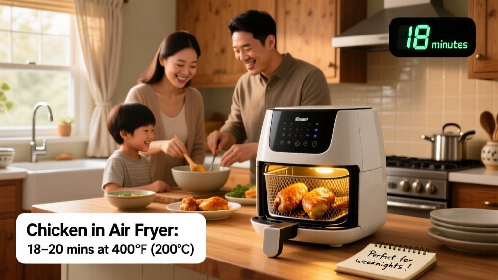 How Long Does Chicken Take in an Air Fryer? (Exact Times)