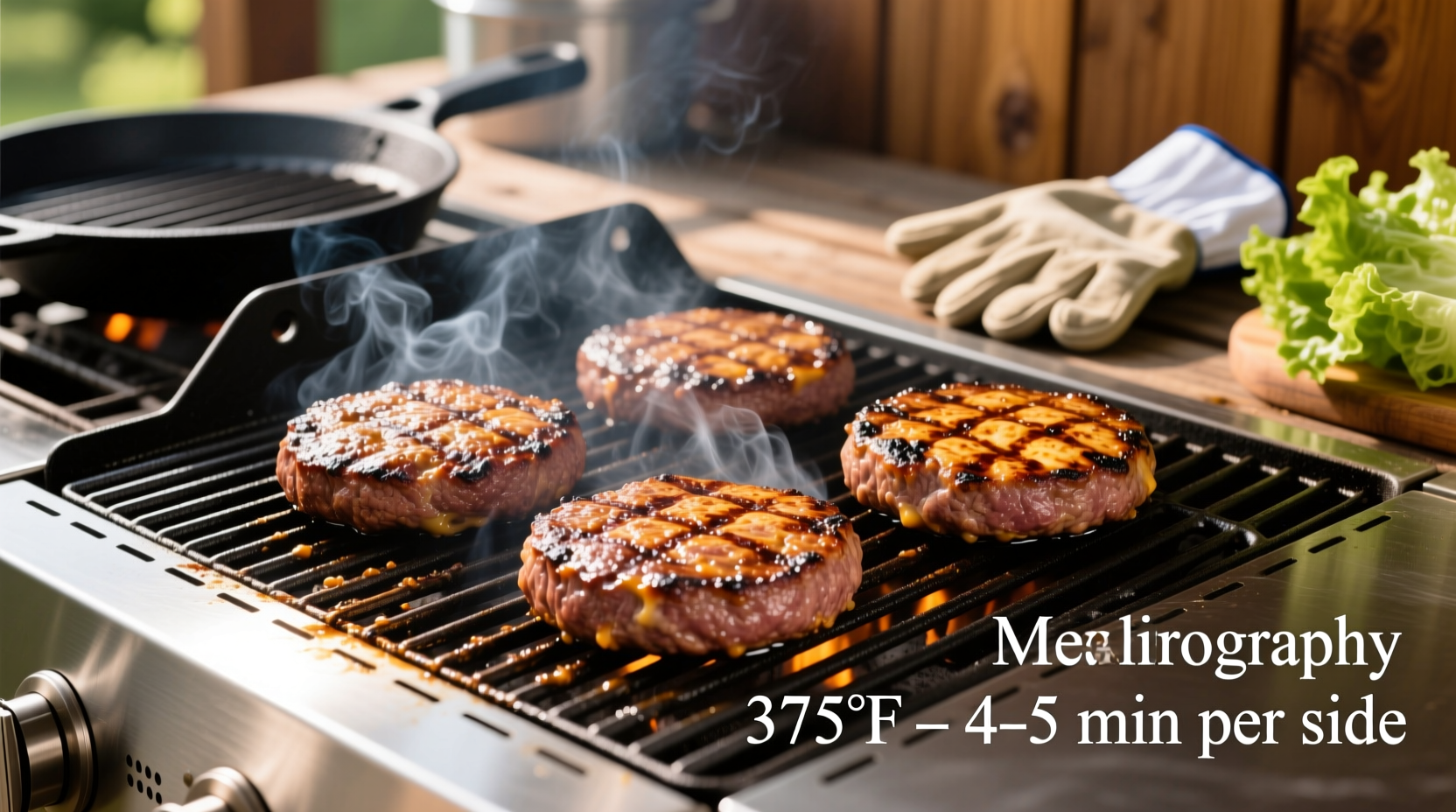 Perfect Hamburger Grill Temperature Guide: Safe & Juicy Results