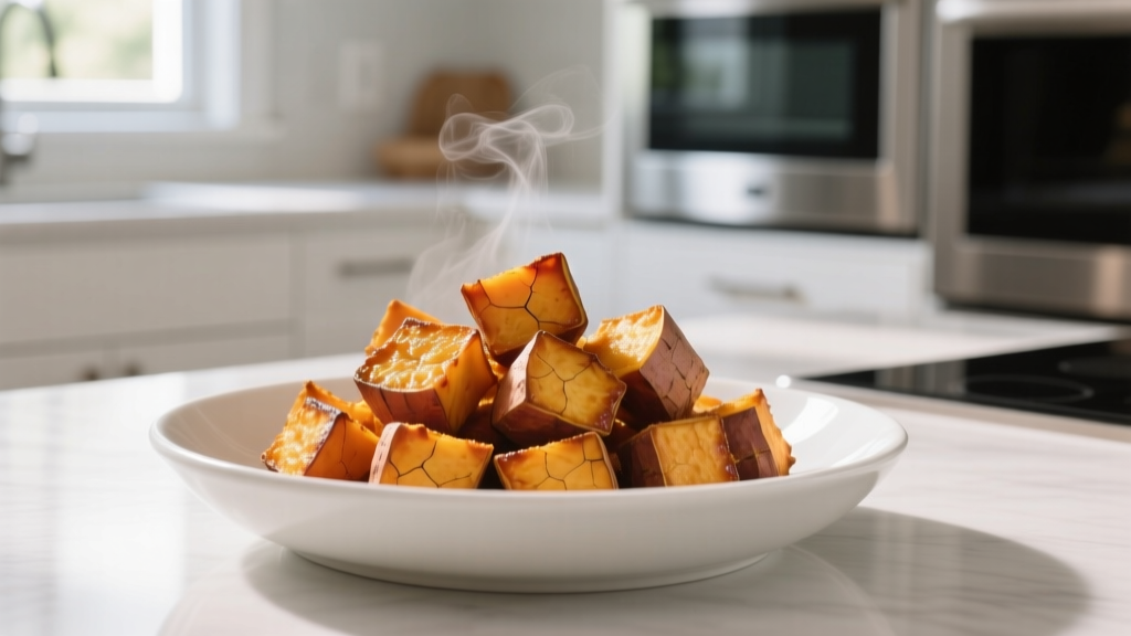 How to Air Fry Cubed Sweet Potatoes Perfectly
