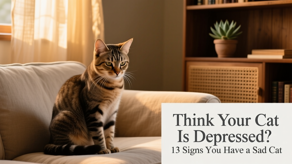 Think Your Cat Is Depressed? 13 Signs You Have a Sad Cat