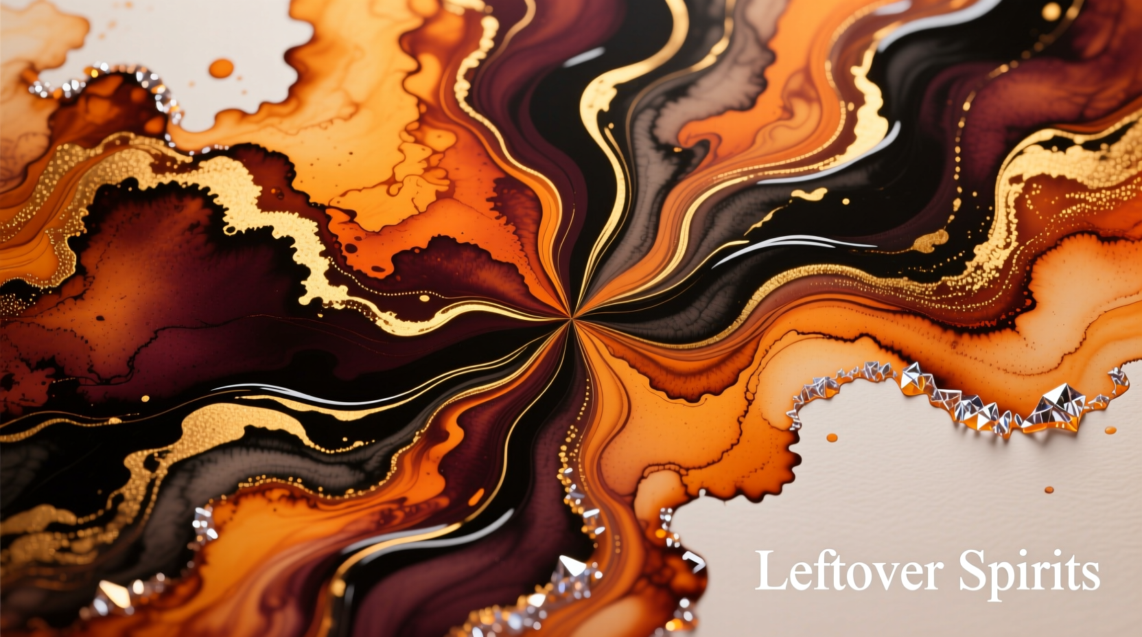 alcohol ink art using leftover spirits can bourbon create better patterns