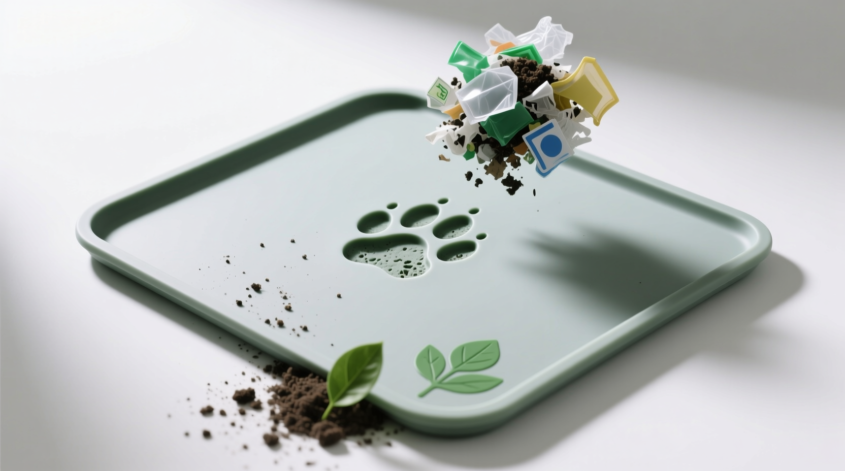 how to clean silicone pet mats without microplastic sludge